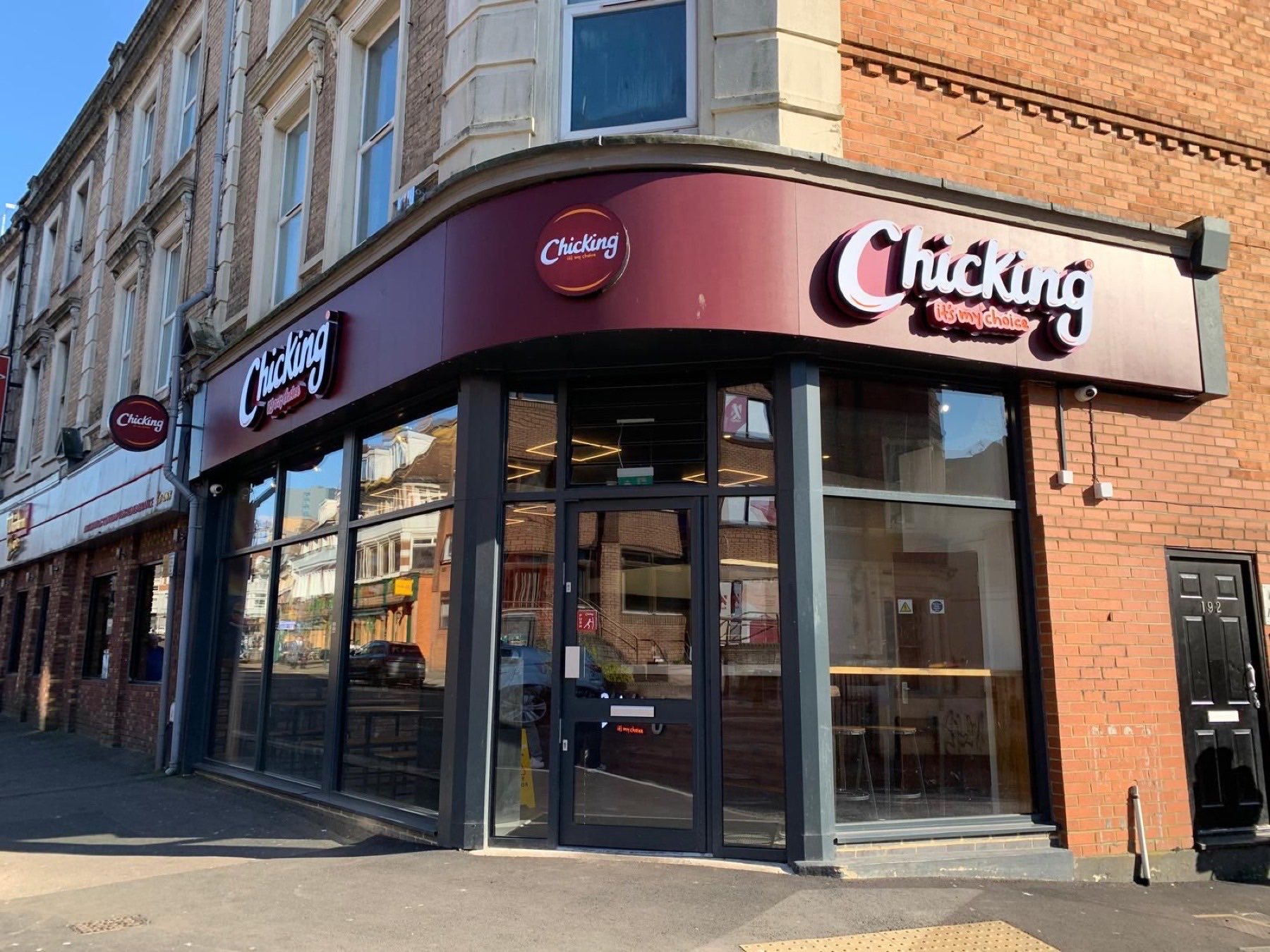 Chicking branded fascia, Bournemouth